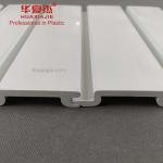 Smooth High Glossy Pvc Slatwall Panel For Home Interior