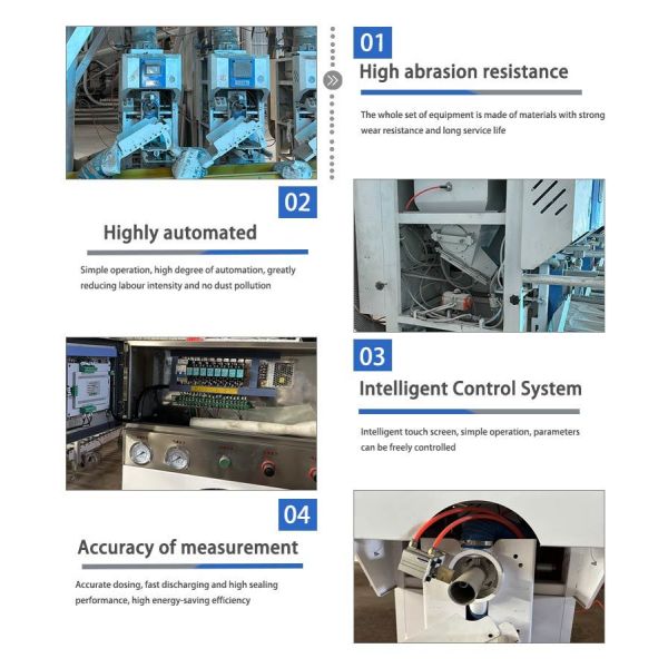 Ultrasonic Valve Bagging Equipment Vertical Impeller Packing Machine