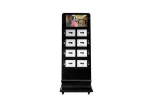 China 21.5 Inch Kiosk Digital Signage Cell Phone Charging Station In Public wholesale