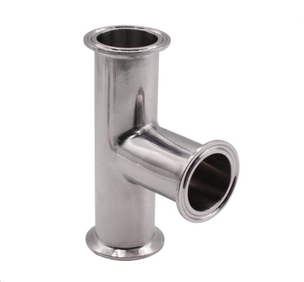 1.5" Tri-clamp Stainless Steel 304 Sanitary Fitting 3-Way Clamp Tee for 38mm