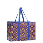 Customized Size Printing Design Pp Woven Zip Shopping Polypropylene Bags