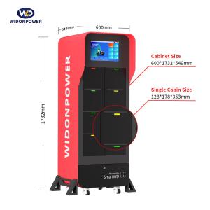 China RFID Battery Swapping Station for E-bike Scooter Motorcycle Rickshaws Input 100-240V 50/60HZ Say Goodbye to Charging Woes wholesale