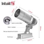 New Hot factory Waterproof Outdoor Exterior HD 60W dmx LED Logo Gobo rotating