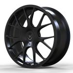 19 Inch Staggered Matt Black 1-Pc Forged Alloy Wheels For Porsch 996 5x130