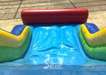 4in1 Rainbow Commercial Kids Inflatable Bounce castle with Slide N basket hoop