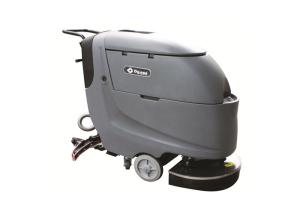 China Semi Automatic Wireless Light Battery Powered Floor Scrubber Thin Handle wholesale