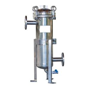 China OEM / ODM 20 Inch Stainless Steel Bag Filter Housing 304 316L With PP Filter Bag wholesale