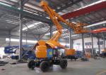 16 Meter 2WD Articulated Hydraulic Boom Lift With 230kgs Capacity 180 Return