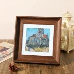 Modern Small Wooden Picture Frames MDF Wooden Wall Art Floater Frame For Home