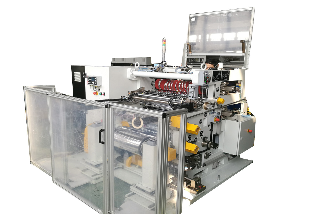 3 Phase 12μM 15mic PET Slitter Rewinder Machine Closed Loop Control