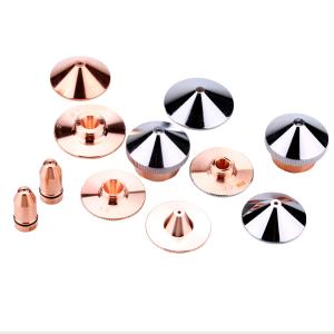 China Fiber Laser Cutting Machine Parts Raytools Laser Nozzles Dia.32 Mm H-15 Mm M14 Caliber 3.5 wholesale