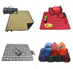 China Polyester Portable Waterproof Picnic Mat / Camping Mat / Yoga Mat / Beach Mat wholesale