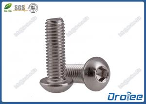 China 304/316/A2-18-8 Stainless Steel Button Head Socket Cap Screw Bolt wholesale