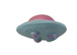 Rocket Spaceship UFO Airplane Durable Dog Toys Squeaky 6.5cm 2.56 Inch