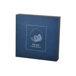 Dark Blue Paperboard Chocolate Paper Boxes Square Shape 2mm Thick Eco Friendly