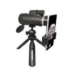 12x50 High Power Mobile Phone Telescope Monocular Bak4 With Tripod Holder