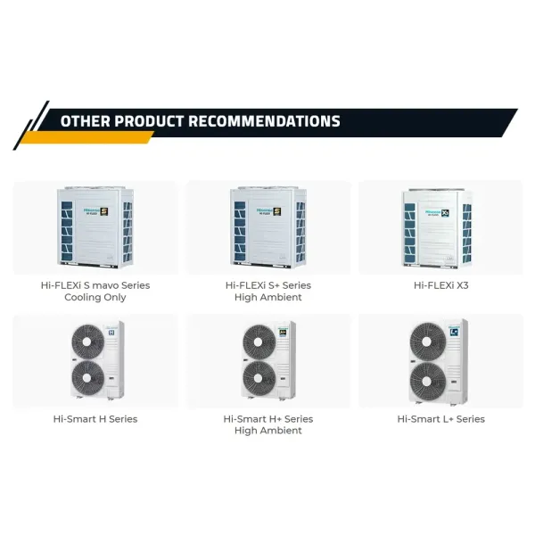 Hisense Duct Wall Mounted Ventilation System 1200 CFM MERV 8