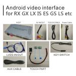 Lexus GS300 GS430 2005-2009 Car Navigation Box , mirror link video interface