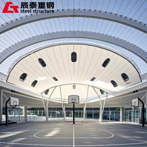 China Prefabricated Steel Structure Gymnasium Building Fast Install wholesale