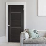 Customized Color Wooden Room Doors YALIG Luxury Interior Door for Hotel Room