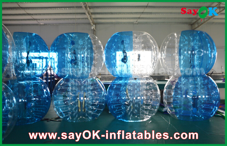Inflatable Games For Adults Transparent 0.8mm / 1.0mm PVC / TPU Bubble Bumper Ball Soccer 1.5ｍ DIA