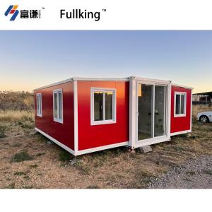 China Customized 20Ft Expandable Container House With Steel Tube+ Sandwich Panel wholesale