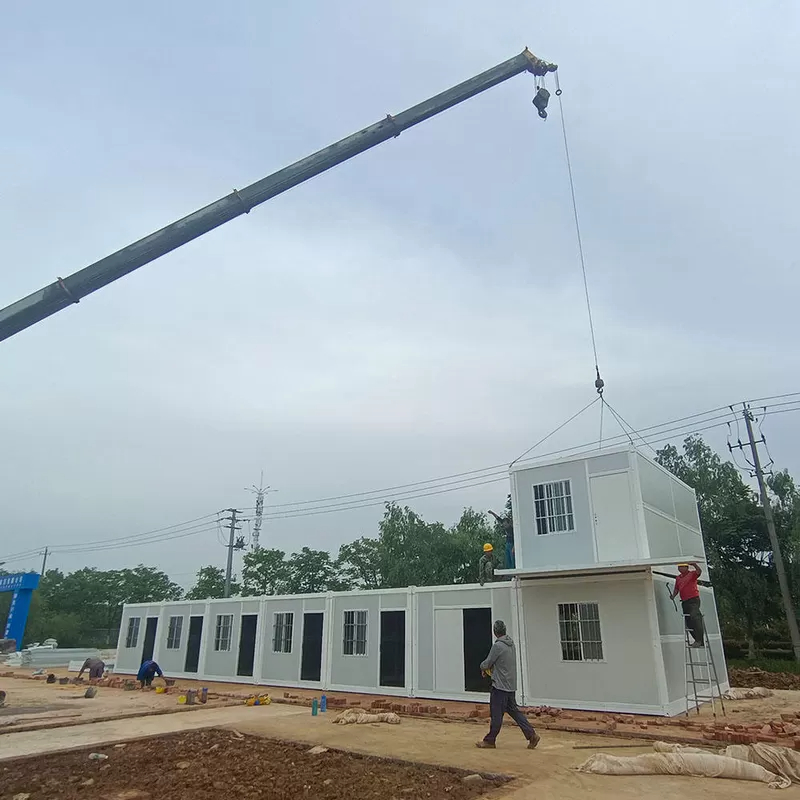 Shockproof Grande Folding Caravan Container House Easy To Build