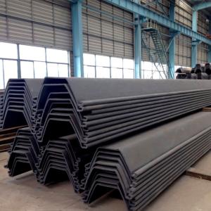 China Q235 Q345 Q345b Structural Steel Profiles Type U Hot Rolled Sy295 Steel Sheet Piles wholesale