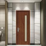 High Impact Resistance WPC Hollow Doors For Hotel School