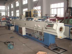 China PVC Drainage Pipe Twin Screw Extruder , CPVC / UPVC Electric Pipe Production Line on sale