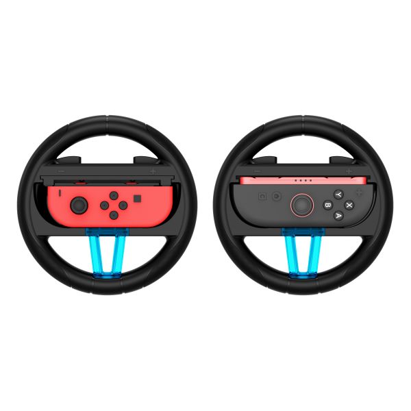 Durable ABS Material Left and Right Joy-con Handle Steering Wheels Universal for Nintendo Switch 2/Switch 1