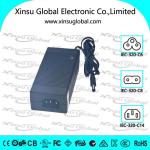 External 12V 5A AC DC power adapter with UL cUL FCC CE GS LVD SAA.etc