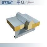 FM approved rock wool fire proof insulated roof panel high strength 1000mm with