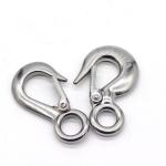 Big Cargo Stainless Steel Eye Hook / Flexibility Stainless Swivel Snap Hook PVC