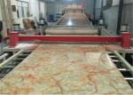 Faux Marble PVC Rigid Sheet Extrusion Line , Plastic Sheet Making Machine