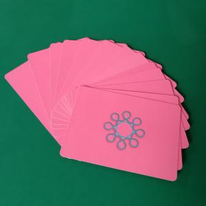 China 1000pcs Paper Cards For Games / Reusable Dry Erase Playing Cards Flash Learning Cards wholesale