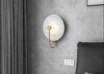 Post-modern simple marble wall lamp living room background wall coffee shop