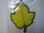 charming various leaves paper air freshener,several colors for choose.
