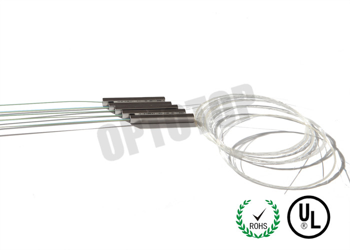 Mini Custom Optical Fiber Splitter With Connector LC SC FC , Rack Mount Splitter
