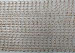 316L Knitted Wire Mesh Twin Wire / Dogan Wire 0.18mm Dia 38mm Width For Thermal