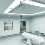 950mm 1150mm Width MGO Rock Wool Sandwich Panel For Hospital Cleanroom
