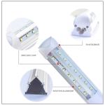 Aluminum Integrated T8 LED Tube Light 3000K 4000K 5000K 6000K 4ft 1.2m 20w