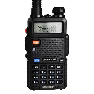 China Baofeng Uv-5r Walkie Talkie 5W Dual Band Portable Radio 128 Channels wholesale