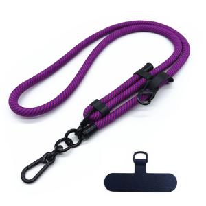 China Adjustable Neck Long Phone Strap Shoulder Crossbody Custom Round Thick Mobile wholesale