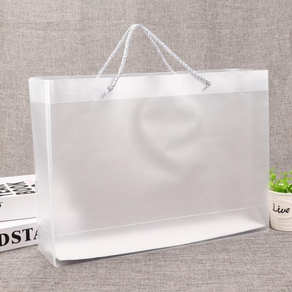 Gifts XYDAN BAG PP Frost Transparent Shopping Bag Pvc Fashion Popular 100% Eco