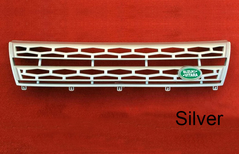 SUZUKI VITARA 2015 Auto Spare Parts Front Chrome Car Grilles Silver / Black