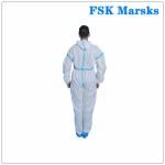 Anti Fog Disposable Protective Suit Isolation Gown Jumpsuit Anti Alcohol Non