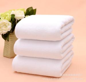 China 3 Star Hotel Bath Towel, White Plain Terry Towel 70*140cm, 400gsm for Wholesale with competitive price wholesale