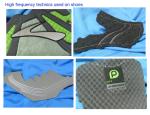 Branded Name Silicone Clothing Badges Patches , Custom Rubber Patches Mirco
