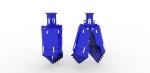 Bore Piling Machine Parts Drilling Bucket 12000mm Centrifugal Open Type Double